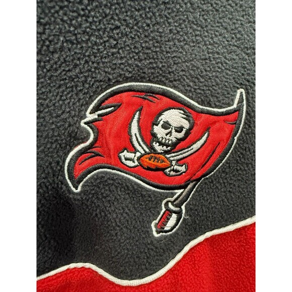 TAMPA BAY BUCS Reversible Fleece/Nylon JACKET Officially Licensed Mens Size XXL - Picture 3 of 12